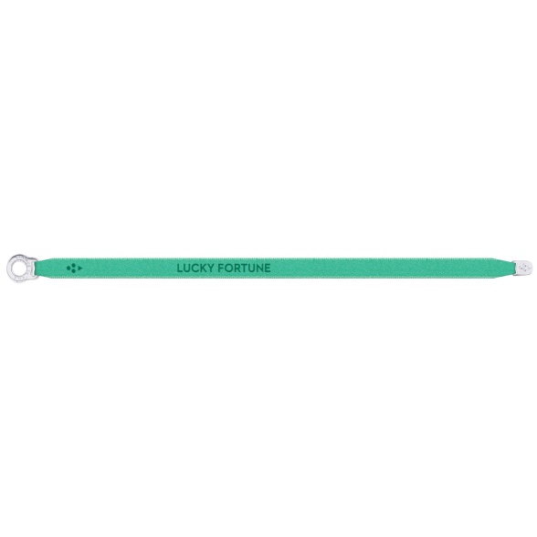  Lucky Fortune - Satin Bracelet - Green Turquoise STTB0160